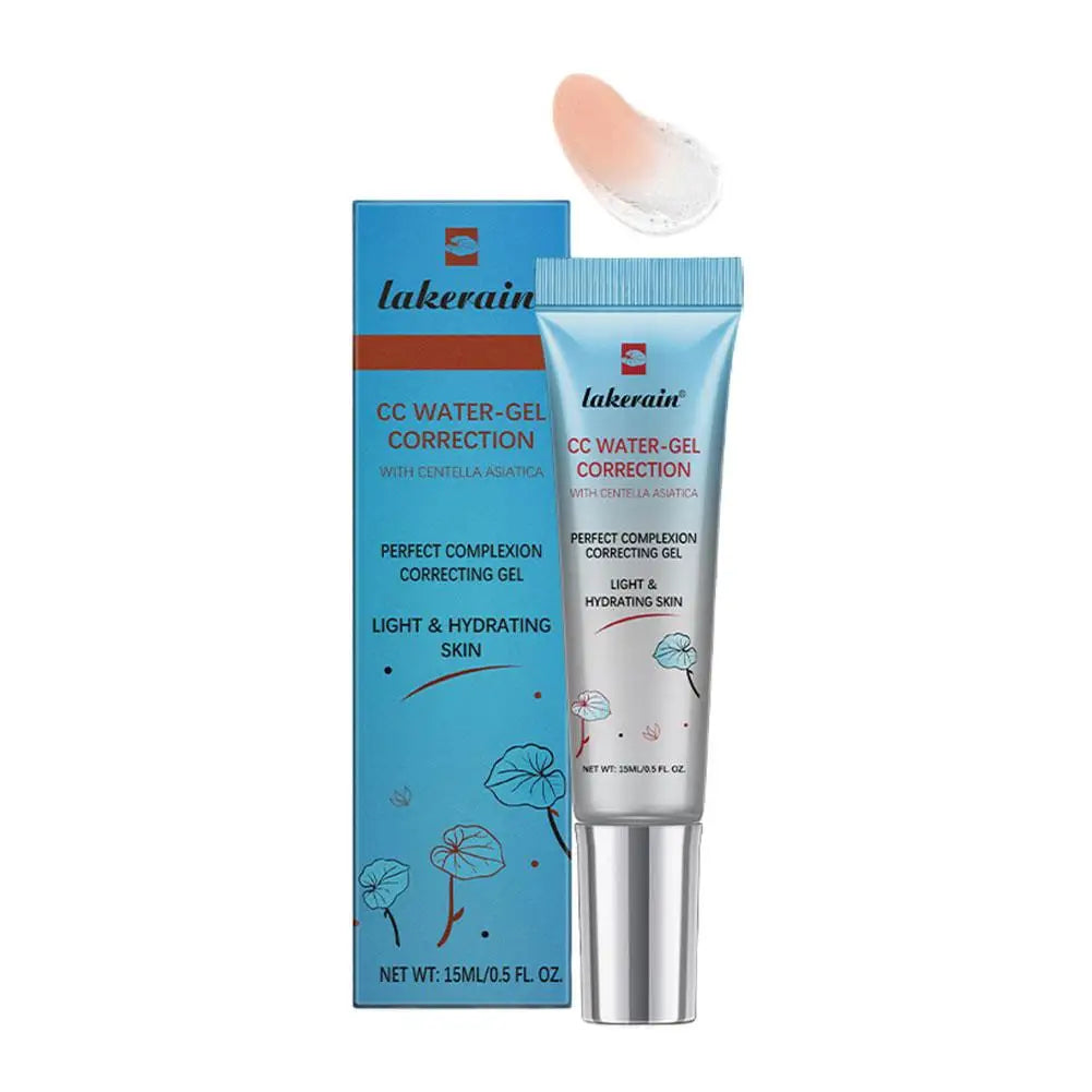 Base de maquillaje de larga duración para corregir rojeces, de la marca coreana Erborian. Crema CC líquida de 3 colores, cobertura total y resistente al agua.