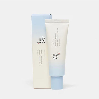 Crema facial hidratante suave con probióticos de arroz coreano Beauty of Joseon, protector solar, 50 ml.