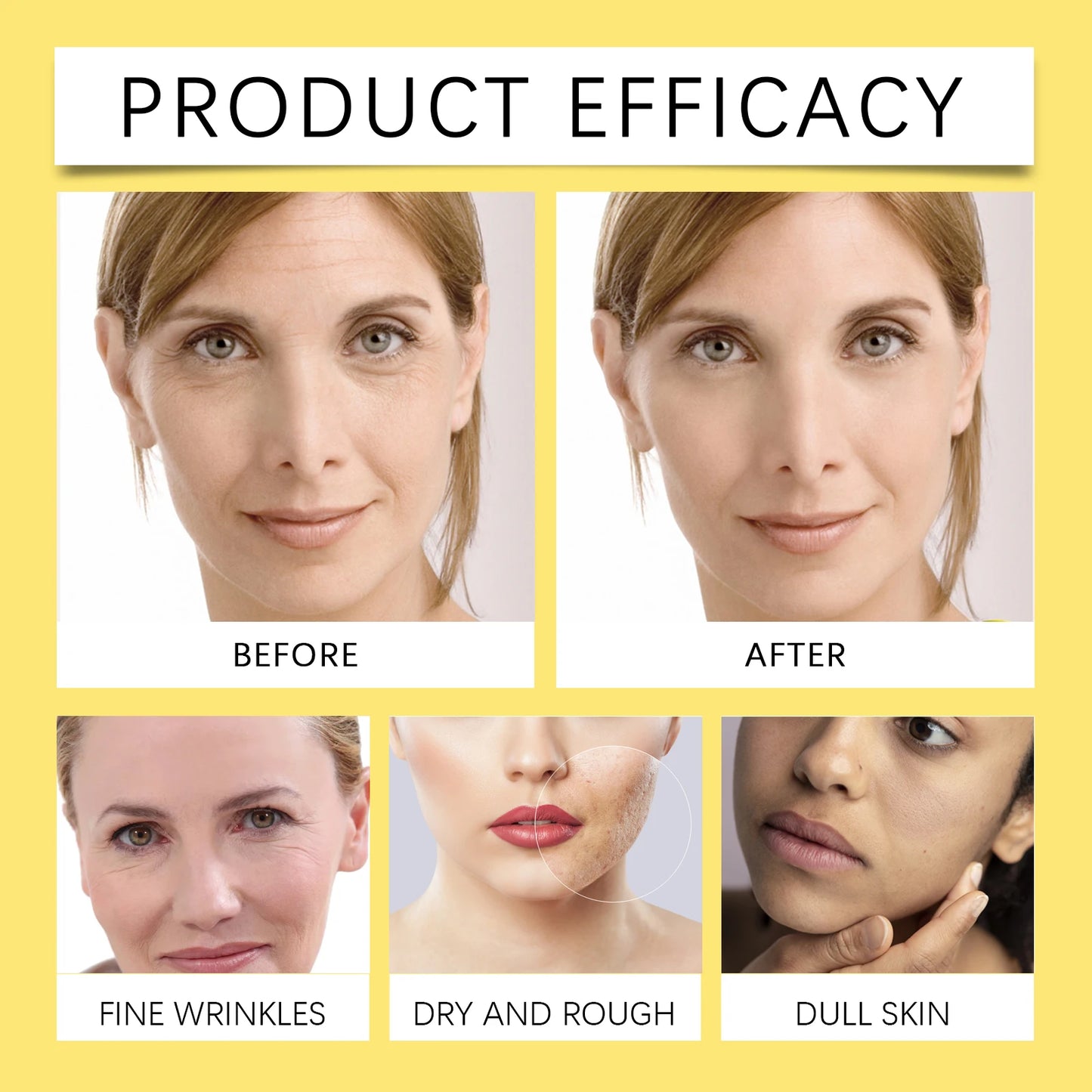 Esencia/Limpiador/Crema hidratante, suavizante y nutritiva de la cosmética coreana para el rostro y el contorno de ojos.