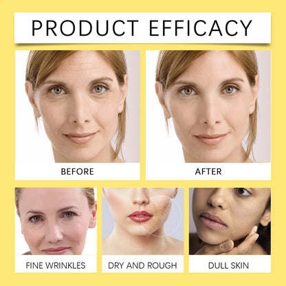 Esencia/Limpiador/Crema hidratante, suavizante y nutritiva de la cosmética coreana para el rostro y el contorno de ojos.