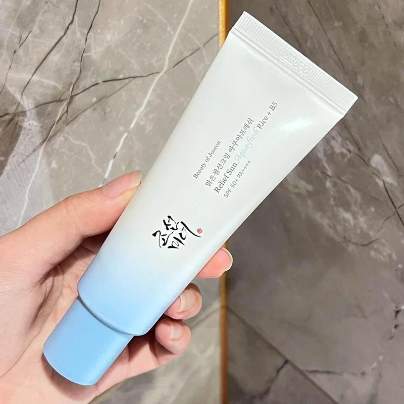 Crema facial hidratante suave con probióticos de arroz coreano Beauty of Joseon, protector solar, 50 ml.