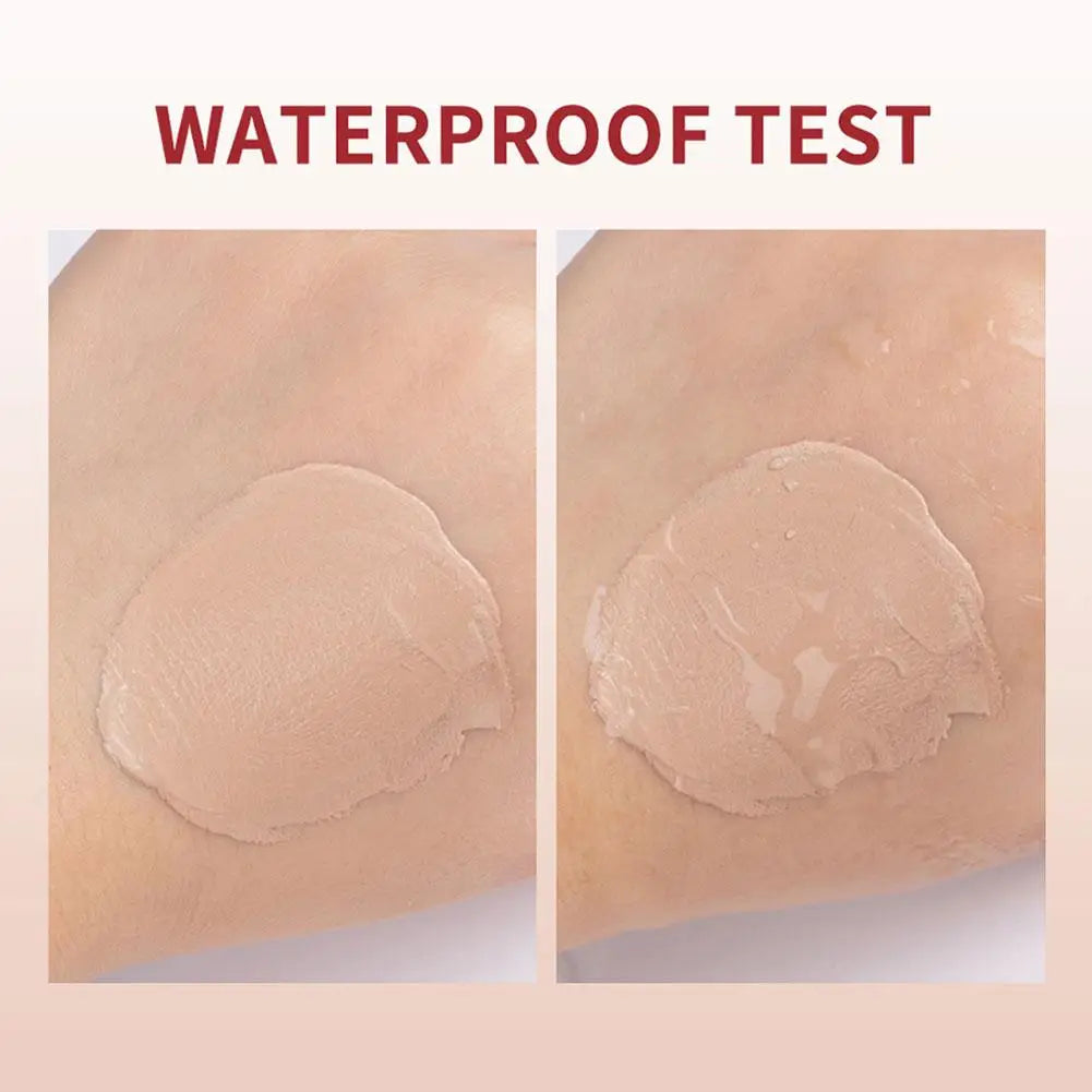 Base de maquillaje de larga duración para corregir rojeces, de la marca coreana Erborian. Crema CC líquida de 3 colores, cobertura total y resistente al agua.